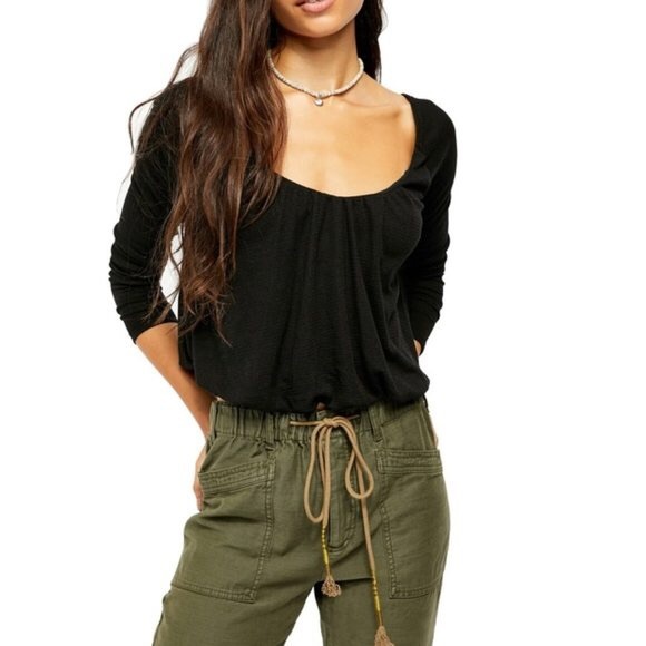 Free People Tops - NWT FREE PEOPLE | Bondi Thermal Blouson Top